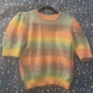 Pastel Rainbow Women's Sweater